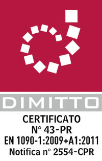 certificato EN 1090-1:2009+A1:2011 N.2554-CPR